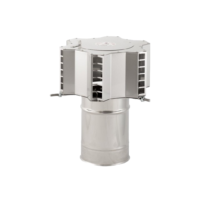 Schoorsteenkap Firemaster Excellent small 150 RVS