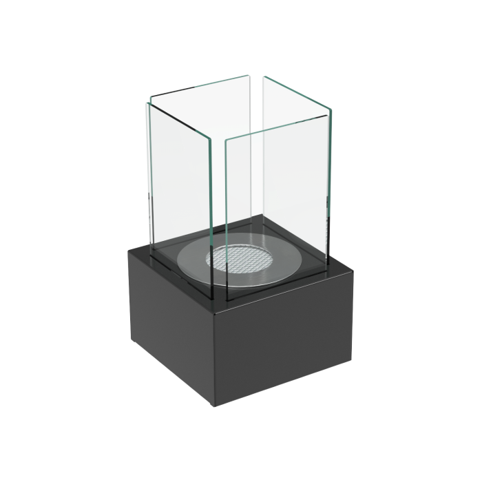 Bio Ethanol Tafelhaard Tango1 Black