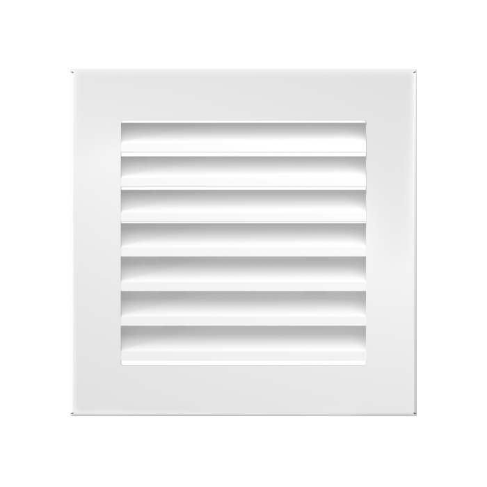 Convectierooster White 17x17
