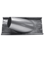 Rookkanaal Darco 130 Dw. Dakplaat Hellend lood 20-35 Gr